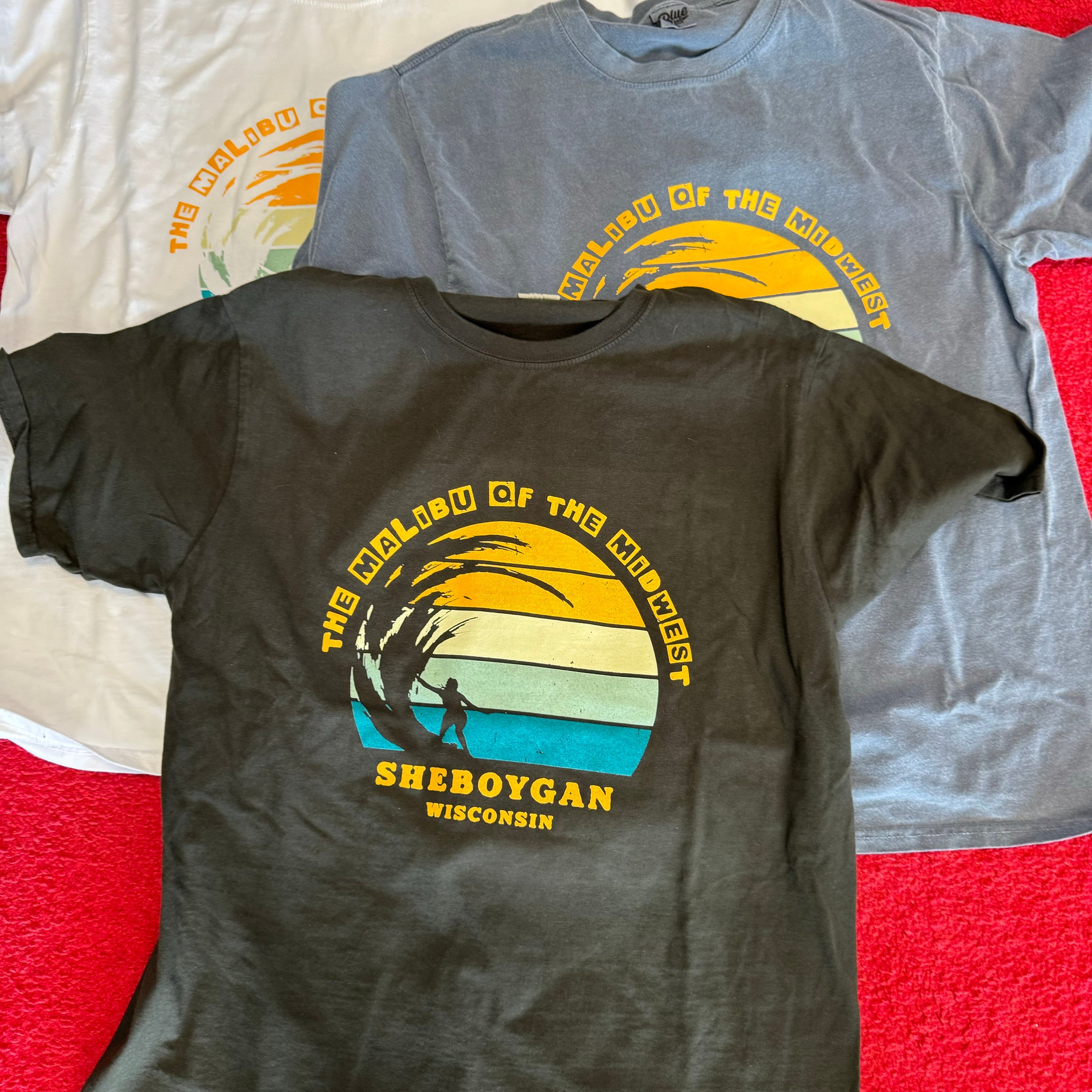 Vintage surf shirt top
